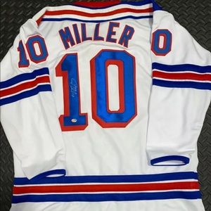 JT Miller New York Rangers Signed Jersey